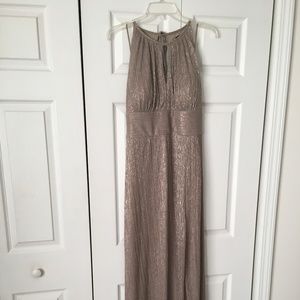 Formal Gold Chambree Dress